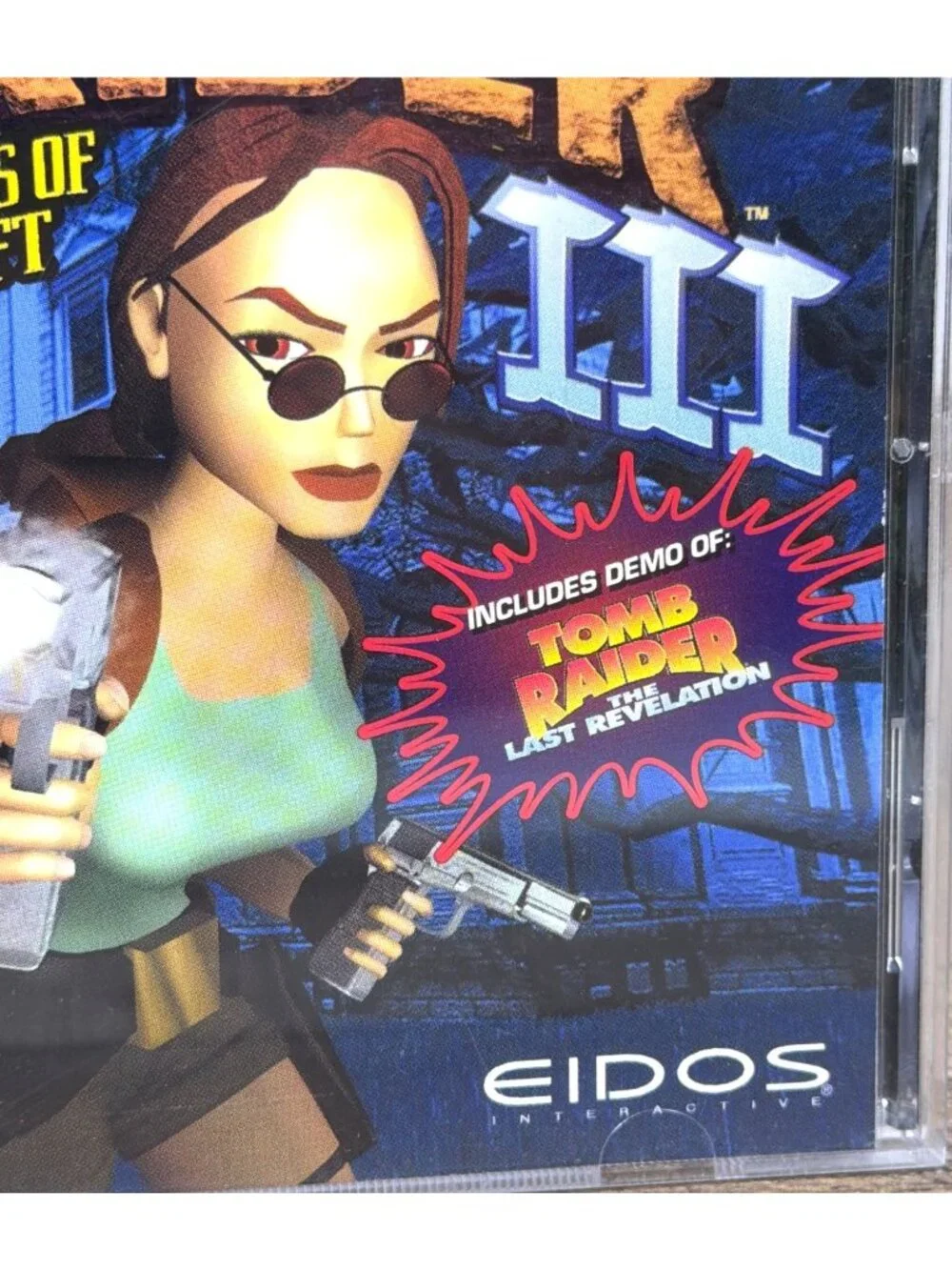 Vintage Tomb Raider III Adventure Lara Croft PlayStation PS1 Video Manual Tested